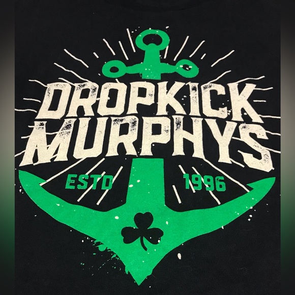 Dropkick Murphys 2019 St. Patrick’s Day Tour T-shirt Size Large - Picture 2 of 10